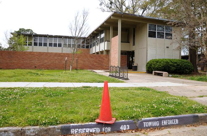 The English Language and Orientation Program (ELOP) building on Fraternity Circle is one of the many buildings on campus that is in need of improvements on LSU's campus.