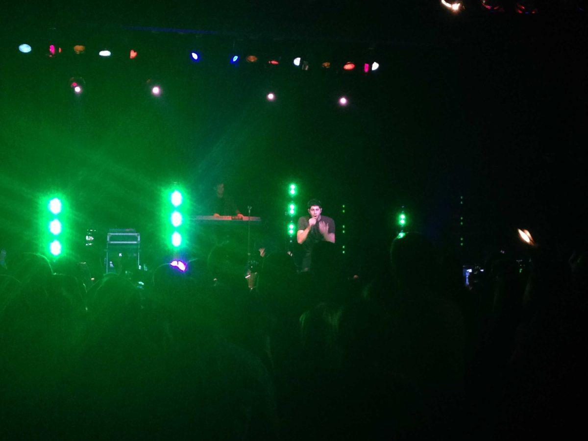 Pop vocalist SoMo entertains packed house at the Varsity Theatre.