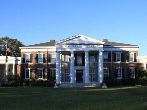 
Sigma Alpha Epsilon at the University of Alabama, where the fraternity was started.
