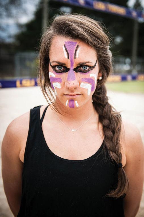 LSU senior Meghan Mannari