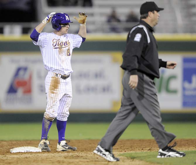 Domangue, Person toss five innings in LSU's 8-1 win