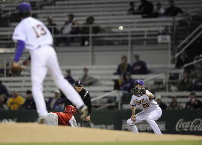 Domangue, Person toss five innings in LSU's 8-1 win