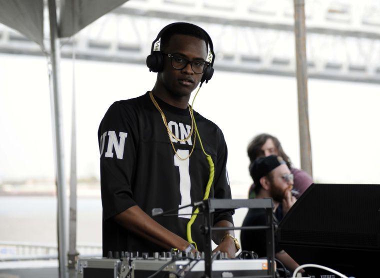 DXXXY performs his set in the Back Alley during Buku Music + Art Project on Friday, March 21, 2014 at Mardi Gras World in New Orleans.