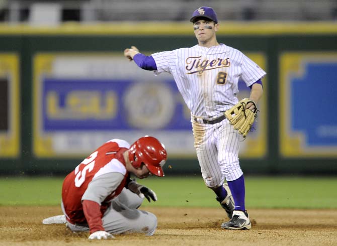 Domangue, Person toss five innings in LSU's 8-1 win