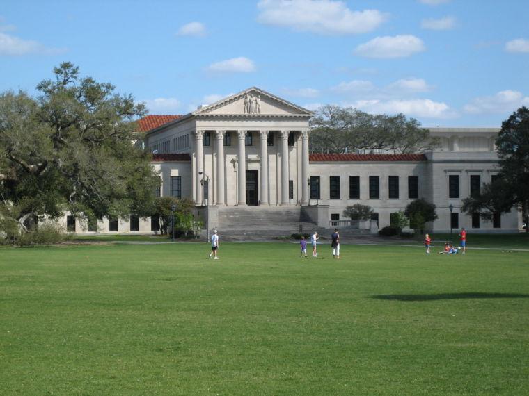 Facade of the&#160;Paul M. Hebert Law Center&#160;in&#160;Baton Rouge, Louisiana&#160;28 February 2006.