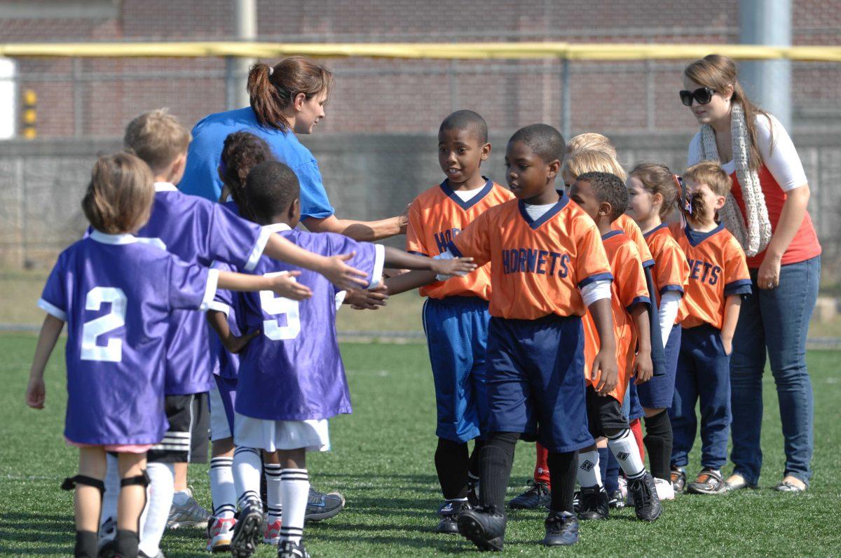 A group of American youths showing terrorists how real teamwork is done. USA USA USAFlickr