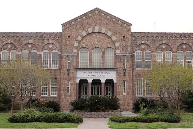 McKinley High School's original location now houses the alumni center and the elementary school.