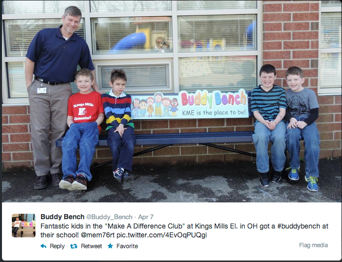 Opinion: Buddy Bench counters negative effects of bullying, depression