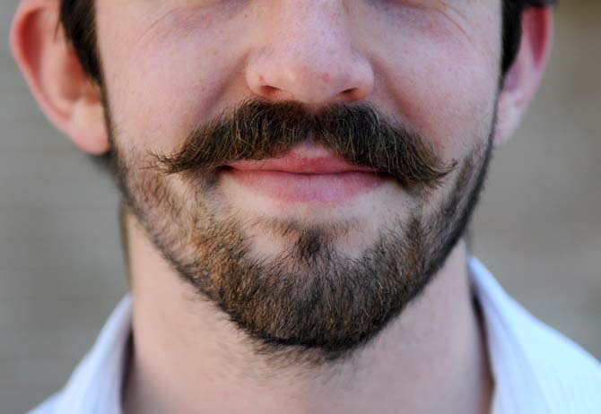 Mustaches are a positive symbol of masculinity