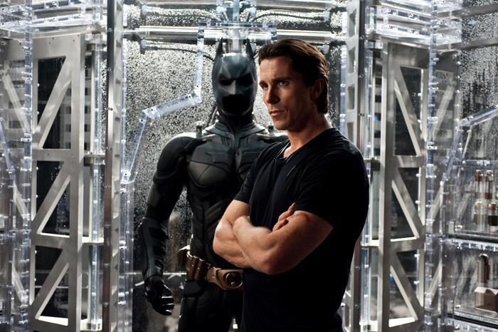 In this film image released by Warner Bros., Christian Bale portrays Bruce Wayne and Batman in a scene from "The Dark Knight Rises." (AP PHoto/Warner Bros.)