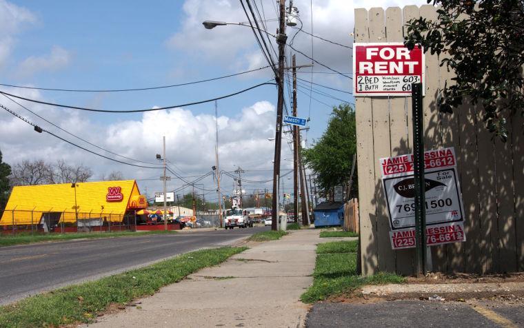 The Northgate area transitions from low income neighborhood to luxury student areas.