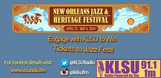 KLSU Jazz Fest Ticket Contest!