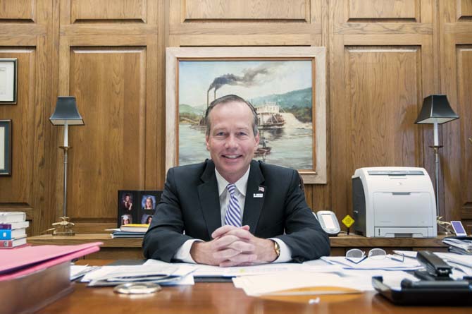 LSU President and Chancellor of LSU A&amp;M F. King Alexander