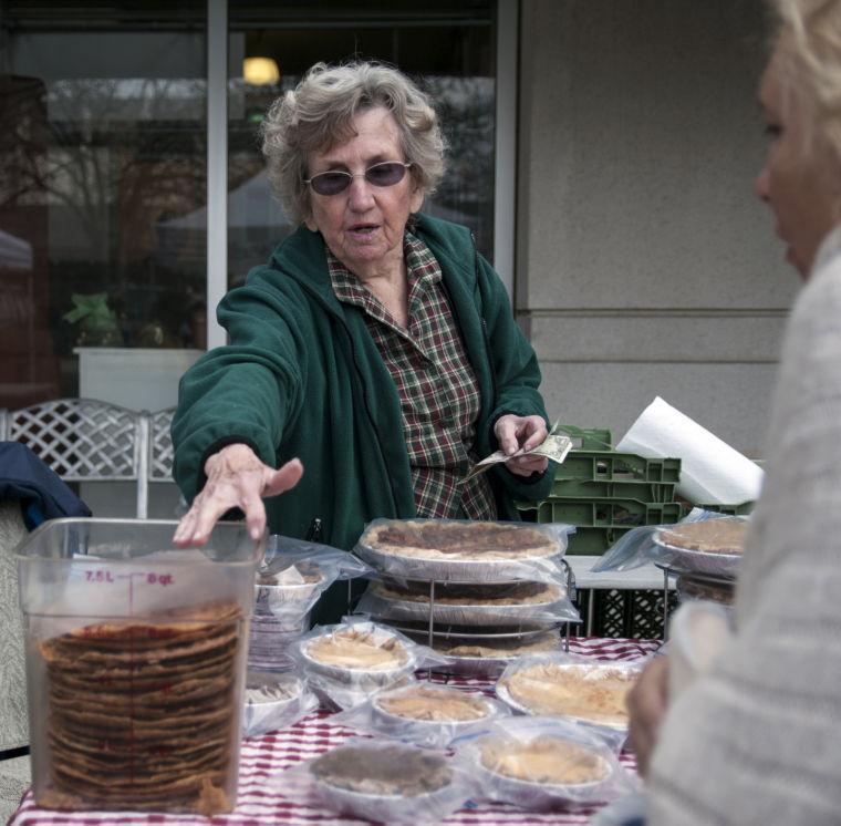 Frances Chauvin is an 81 year old Hammond resident who sells pies every Saturday at the Red Stick Farmers Market in downtown Baton Rouge.