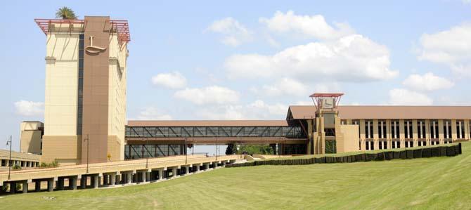 The L'Auberge Casino Hotel which will hold the L'Auberge and Eagle 98.1 Fireworks Extravaganza Friday, July 4th at 9:30 p.m. on 777 L'Auberge Avenue.