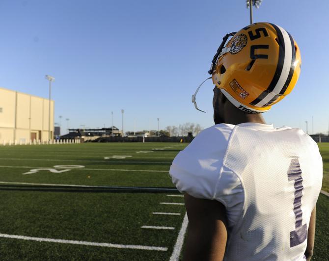 A year after transferring from Penn State to LSU, senior quarterback Rob Bolden remains on the sideline.