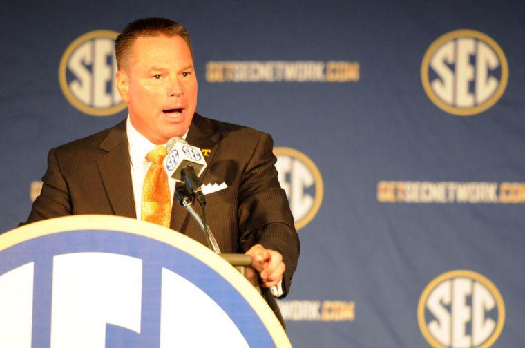 Tennessee coach Butch Jones