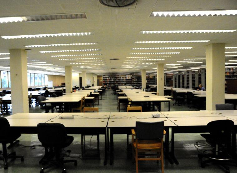 The 241 computer lab on the second floor of Middleton Library was closed on July 1st, but the space remains open to students for studying.