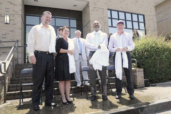 After the WISE panel discussion on Tuesday, August 19th 2014, committee members participated in the "Ice Bucket Challenge" to raise awareness for ALS.