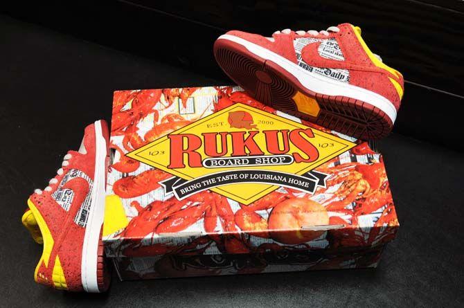 Local designer Hunter Hulin partners with Nike to design Louisiana inspired shoes.