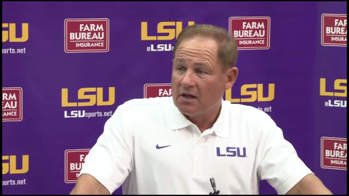 Les Miles on QB Controversy