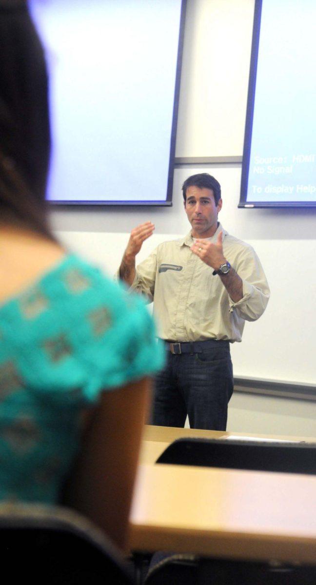 Congressional Candidate Garret Graves speaks at the new student organization Students for Graves on Sunday September 7, 2014.