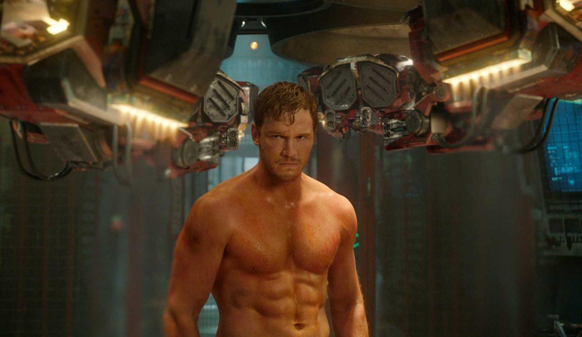 This image released by Disney - Marvel shows Chris Pratt in a scene from "Guardians Of The Galaxy." (AP Photo/Disney - Marvel)