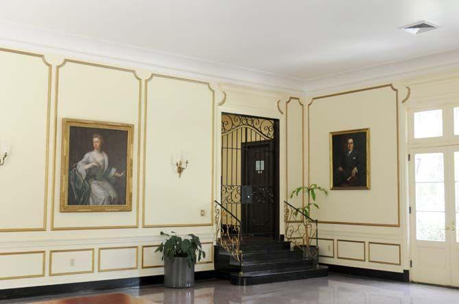 The Renaissance-styled French House was built in 1935 and currently houses LSU's Honors College.