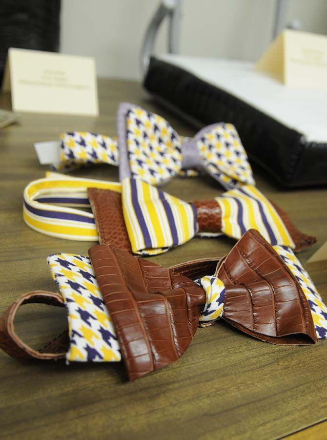 LSU student designers use alligator skins in apparel designs