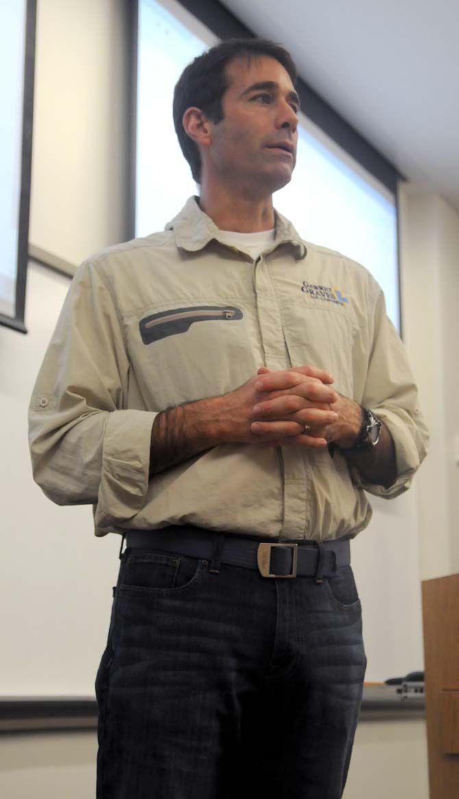 Congressional Candidate Garret Graves speaks at the new student organization Students for Graves on Sunday September 7, 2014.