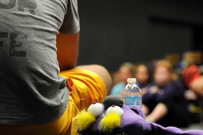 LSU offers Communication Studies 3900 taught by professor John Lebet where students create their own puppets and discuss puppet theory.