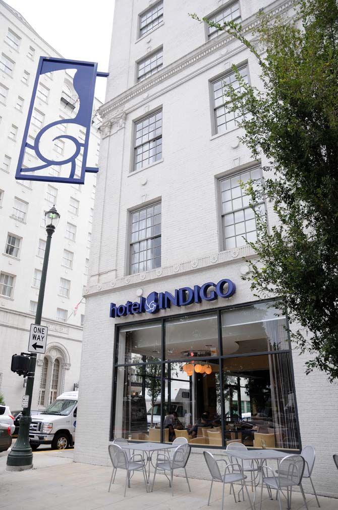 C'est Si Bon's downtown Baton Rouge food tour included a stop at Hotel Indigo for crawfish and cheese bread on Friday August 29, 2014.