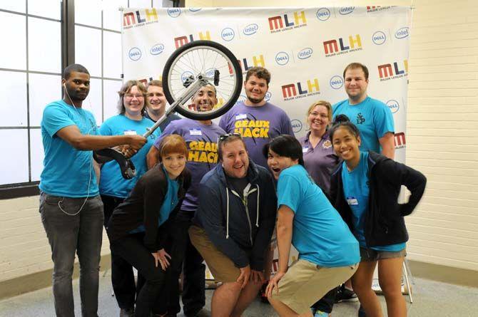STEP members host LSU's 24 hour hackathon GeauxHack Saturday, August 30, 2014.