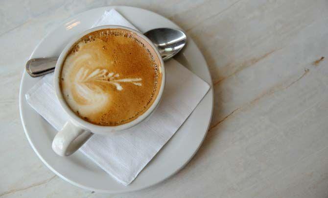 La Divina Italain Cafe located at 3535 Perkins Rd. expands their menu [coffee pictured is a La Divina latte].