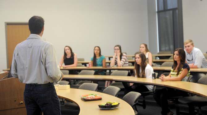 Congressional Candidate Garret Graves speaks at the new student organization Students for Graves on Sunday September 7, 2014.