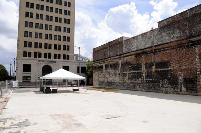 Onyx Residence breaks ground on a new construction project on the corner of 3rd and Convention streets downtown.