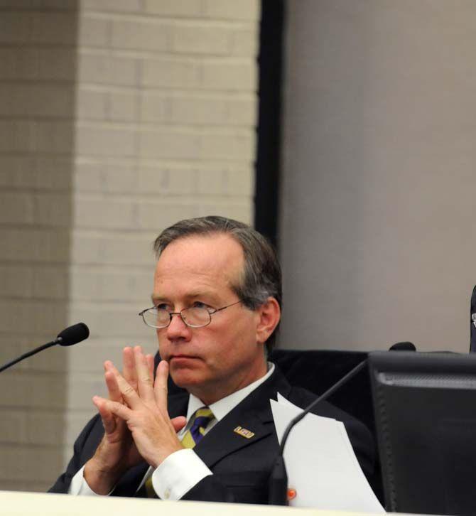 LSU Board of Supervisors meets in the Administration Building on Friday, October 24.