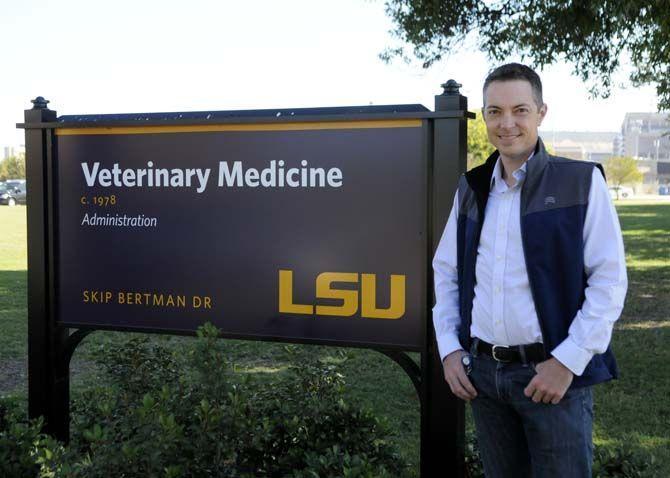LSU Professor Christopher N. Mores works for the School of Veterinary Medicine in the Department of Pathobiological Sciences.