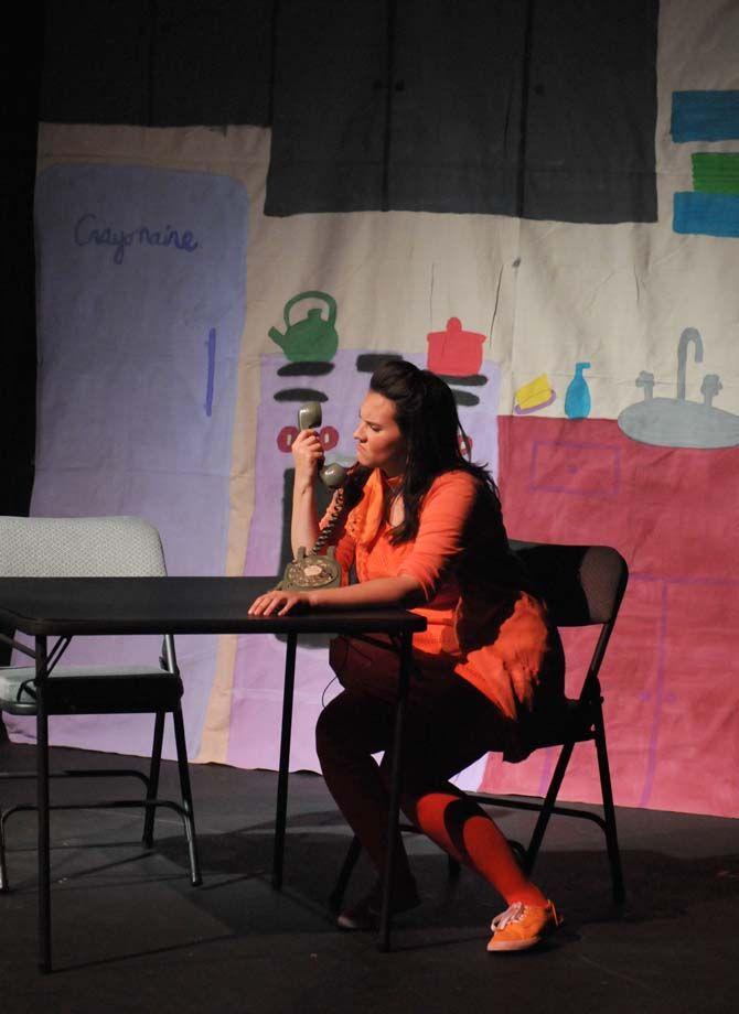 Peyton Cacioppo performs as Tangerine in a new original adaptation- A Pigment of Your Imagination.