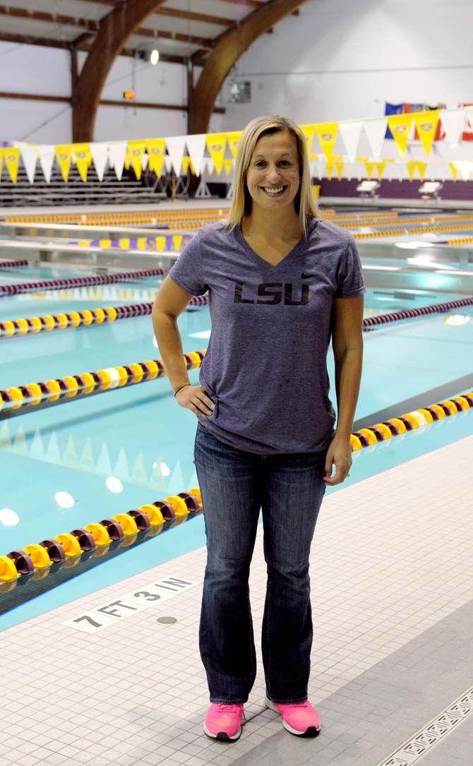 Jeana Kempe is assistant coach for LSU swimming.