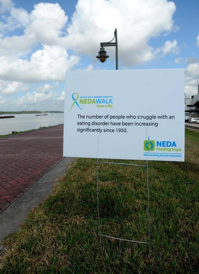 The National Eating Disorder Association (NEDA) hosts its first walk in Louisiana on October 11, 2014 at the Riverfront Plaza.