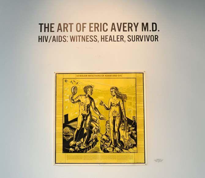 Doctor and artist Eric Avery's exhibit HIV/AIDS: Witness, Healer, Survivor will be showing at LSU's Glassel Gallery October 28- December 7, 2014.