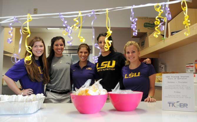 Fueling Stations constructed to feed athletes