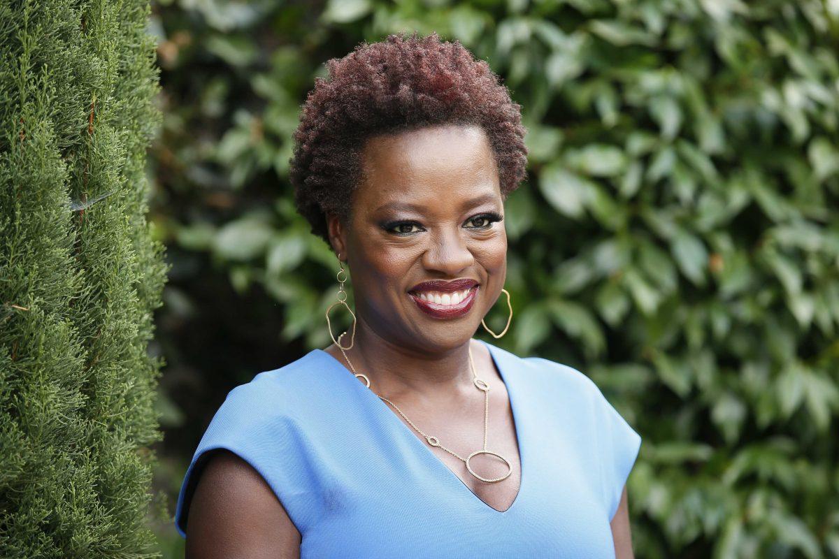 FILE - In this Sunday, Sept. 28, 2014 file photo, actress Viola Davis poses at The Rape Foundation's Annual Brunch at Greenacres in Beverly Hills, Calif. The 49-year-old actress stars as a defense attorney and law professor on the new ABC show &#8220;How to Get Away With Murder,&#8221; which premiered Thursday, Sept. 25, to 14 million viewers. Davis discussed her new show Sunday at a benefit for the Rape Treatment Center, which she became acquainted with through research for a role. (Photo by Danny Moloshok/Invision/AP, file)