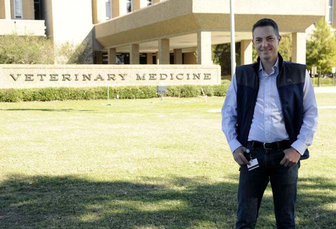 LSU Professor Christopher N. Mores works for the School of Veterinary Medicine in the Department of Pathobiological Sciences.