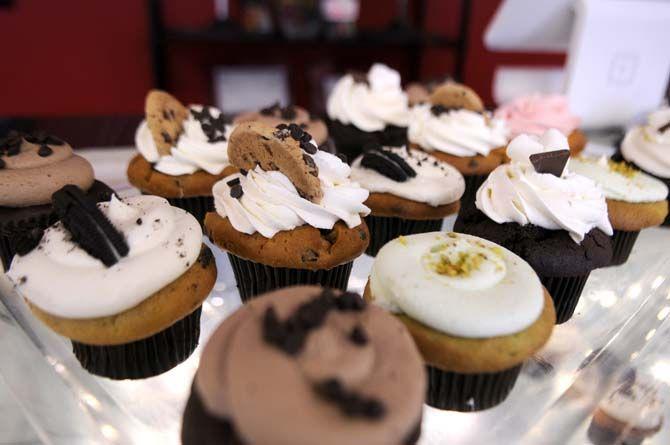 Frosted Cupcakes Gourmet Bakery located at Nicholson and West Lee drive offers a variety of cupcakes and treats.