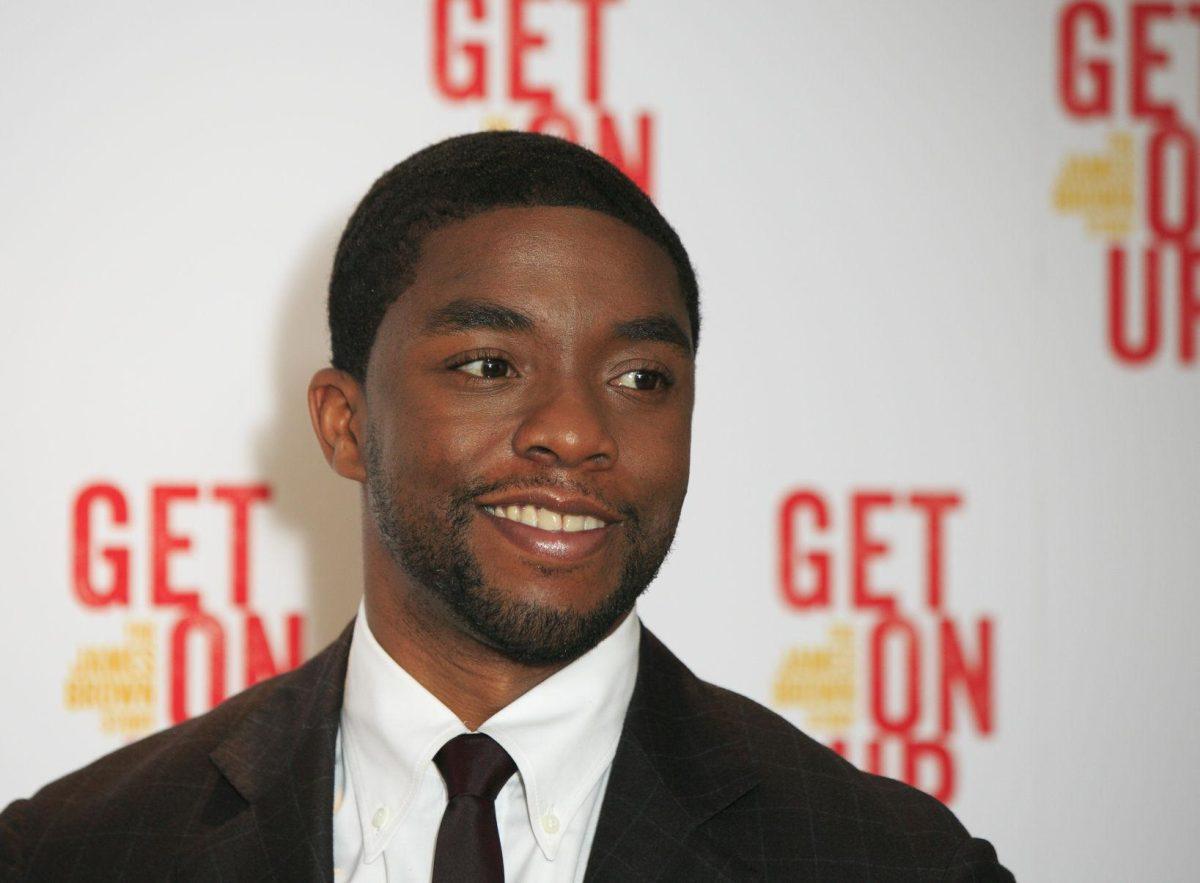 FILE - In this Sept. 14, 2014 file photo, actor Chadwick Boseman attends the world premiere of "Get On Up" at the Ham Yard Hotel in central London. "Doctor Strange," "Black Panther," "Captain Marvel" and the "Inhumans" are joining the Marvel cinematic universe. The studio unveiled the titles of its upcoming superhero films through 2019 during a Tuesday, Oct. 28, 2014, event in Hollywood. Boseman was announced as the actor who will portray Black Panther. (Photo by John Phillips Invision/AP, File)