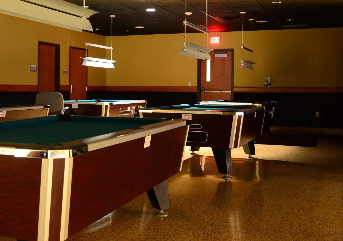 Billard room in the LSU Student Union will be closing in the future October 8, 2014.