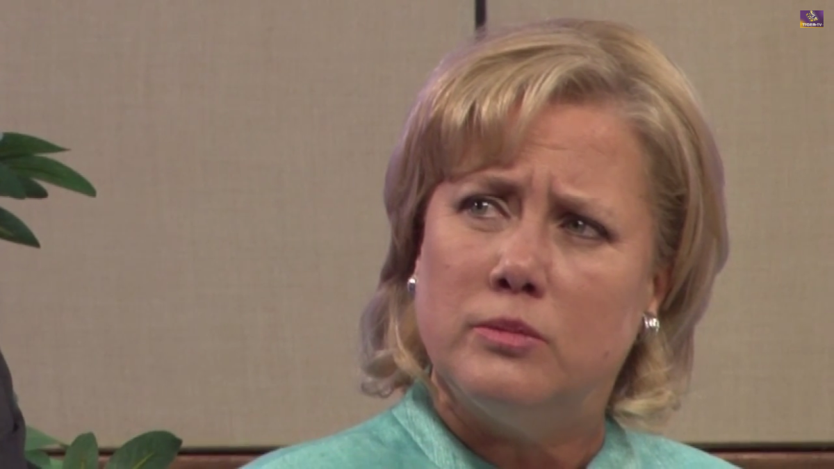 Mary Landrieu Tries Not to Laugh