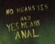 Kappa Sigma's controversial wall art: "No means Yes"